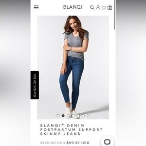Like new! BLANQI Post-Partum Jeans